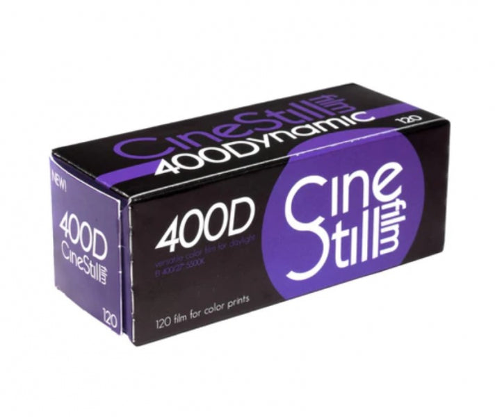 CineStill 400D Dynamic Color Negative Film 120 Size