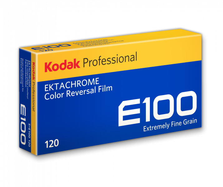 Kodak Ektachrome E100D 100 ISO 120 Size - Single Roll Unboxed
