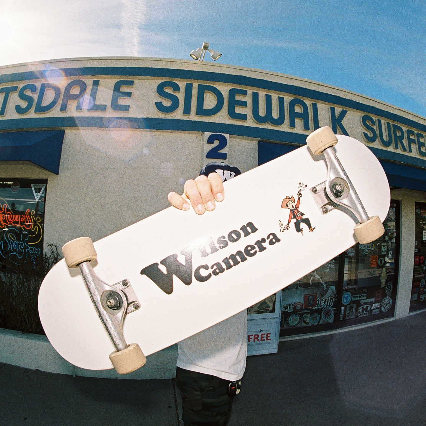 Wilson Camera Skate Deck Size 8.5