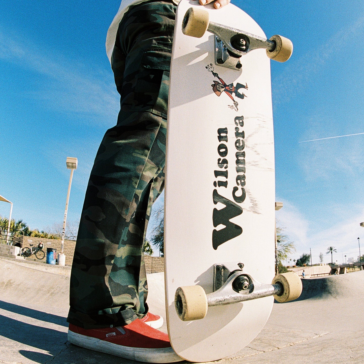 Wilson Camera Skate Deck Size 8.5