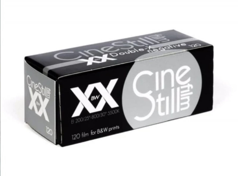 CineStill BwXX Double-X Black & White Negative Film, ISO 250 - 120 Size