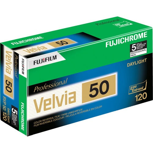 Fuji Velvia 50 120 Single Roll