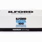 Ilford Delta Pro 100 ISO 120 size